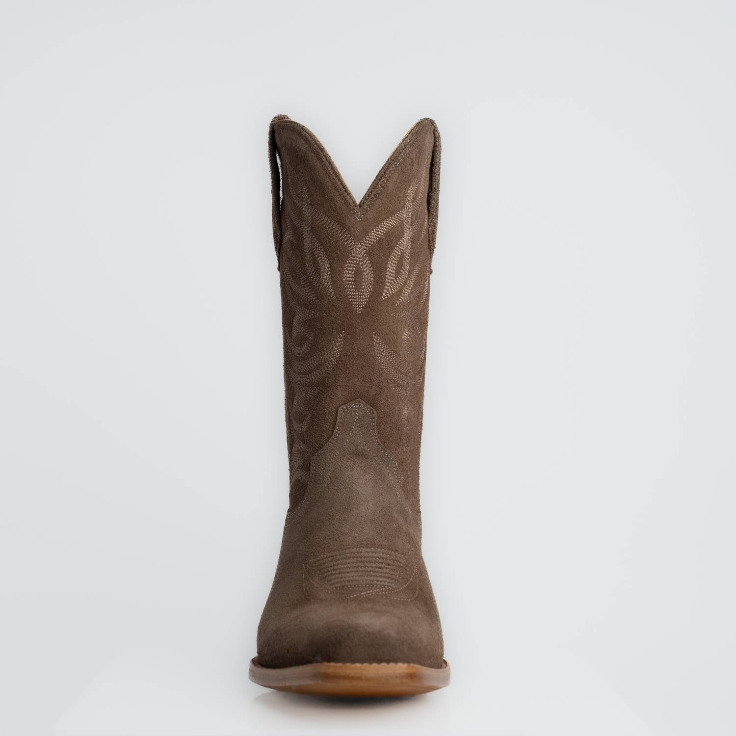 The Sterling | Men's Cowboy Boot | Premium Suede Leather | Gray