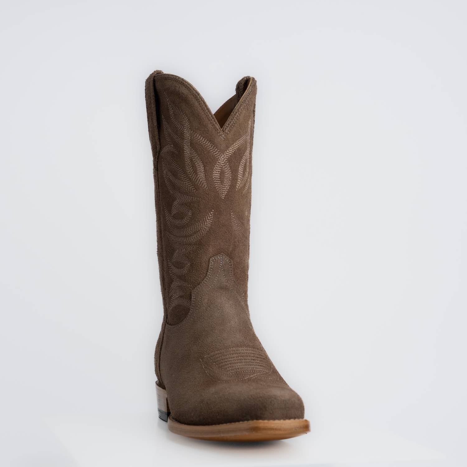 The Sterling | Men's Cowboy Boot | Premium Suede Leather | Gray