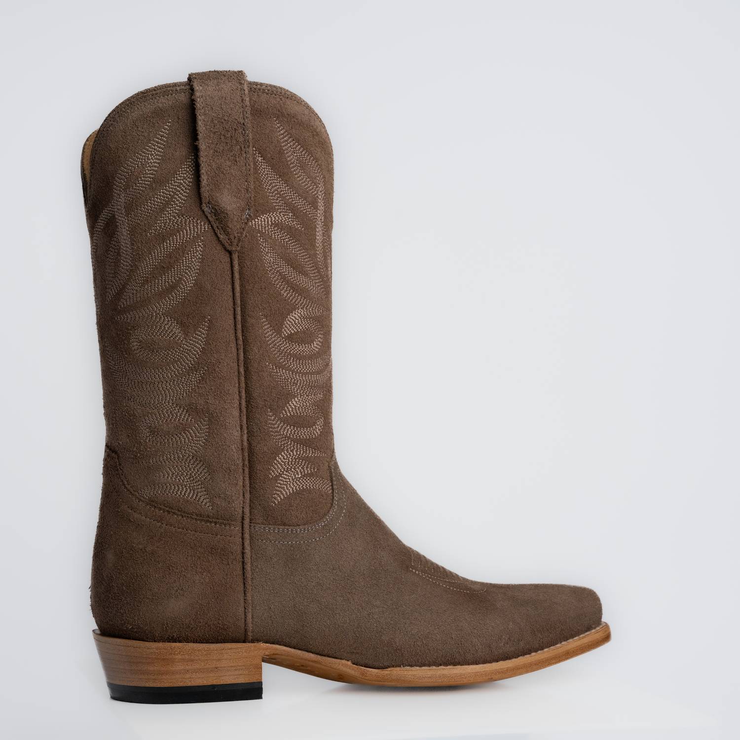 The Sterling | Men's Cowboy Boot | Premium Suede Leather | Gray