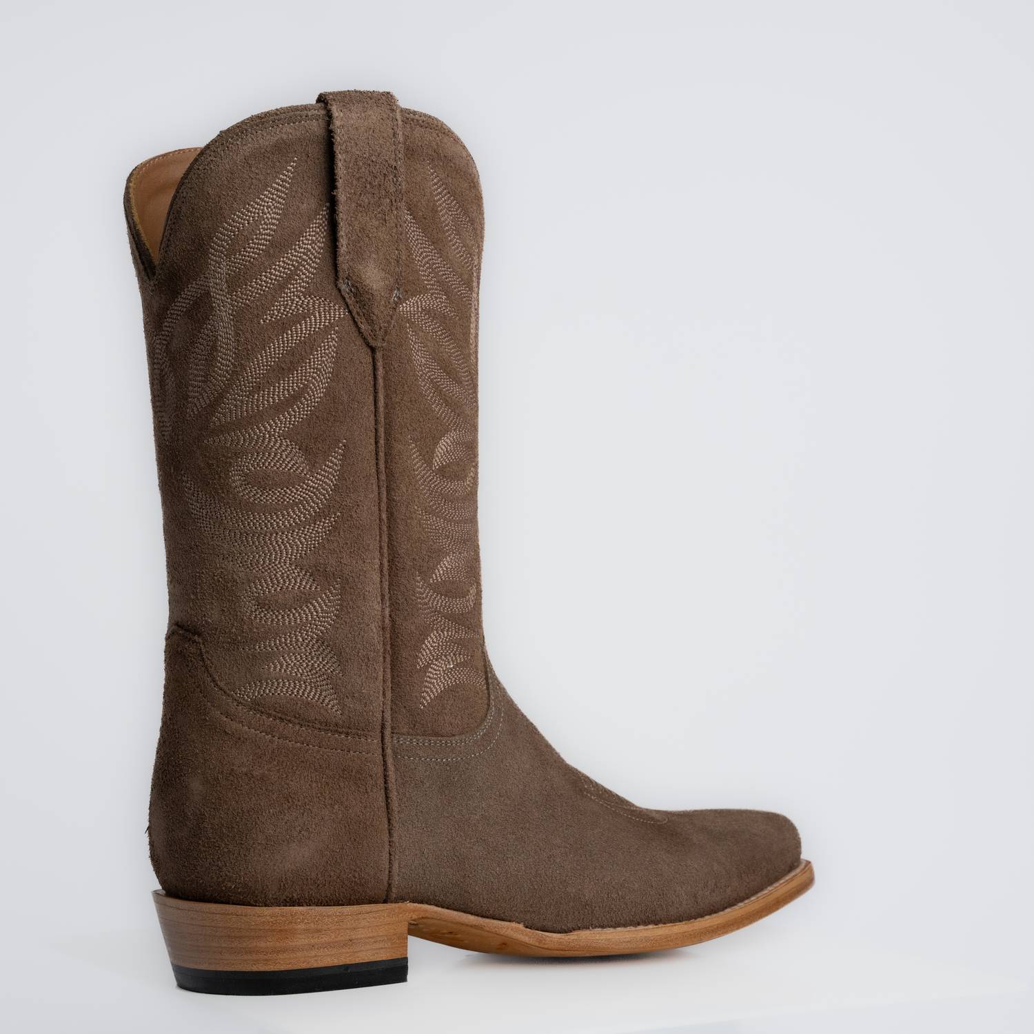 The Sterling | Men's Cowboy Boot | Premium Suede Leather | Gray