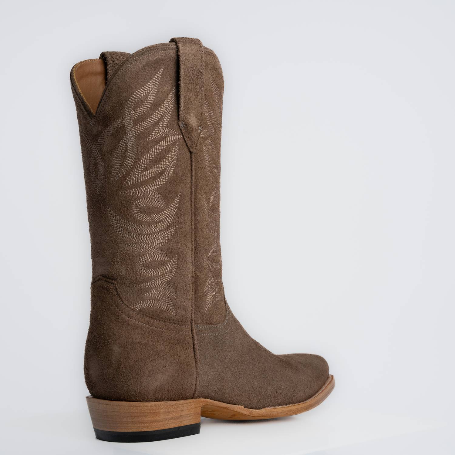 The Sterling | Men's Cowboy Boot | Premium Suede Leather | Gray