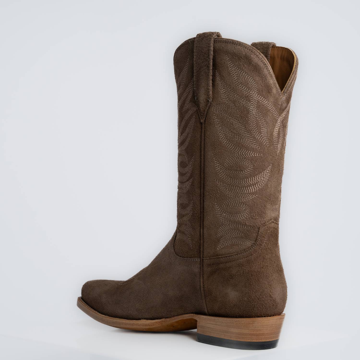 The Sterling | Men's Cowboy Boot | Premium Suede Leather | Gray