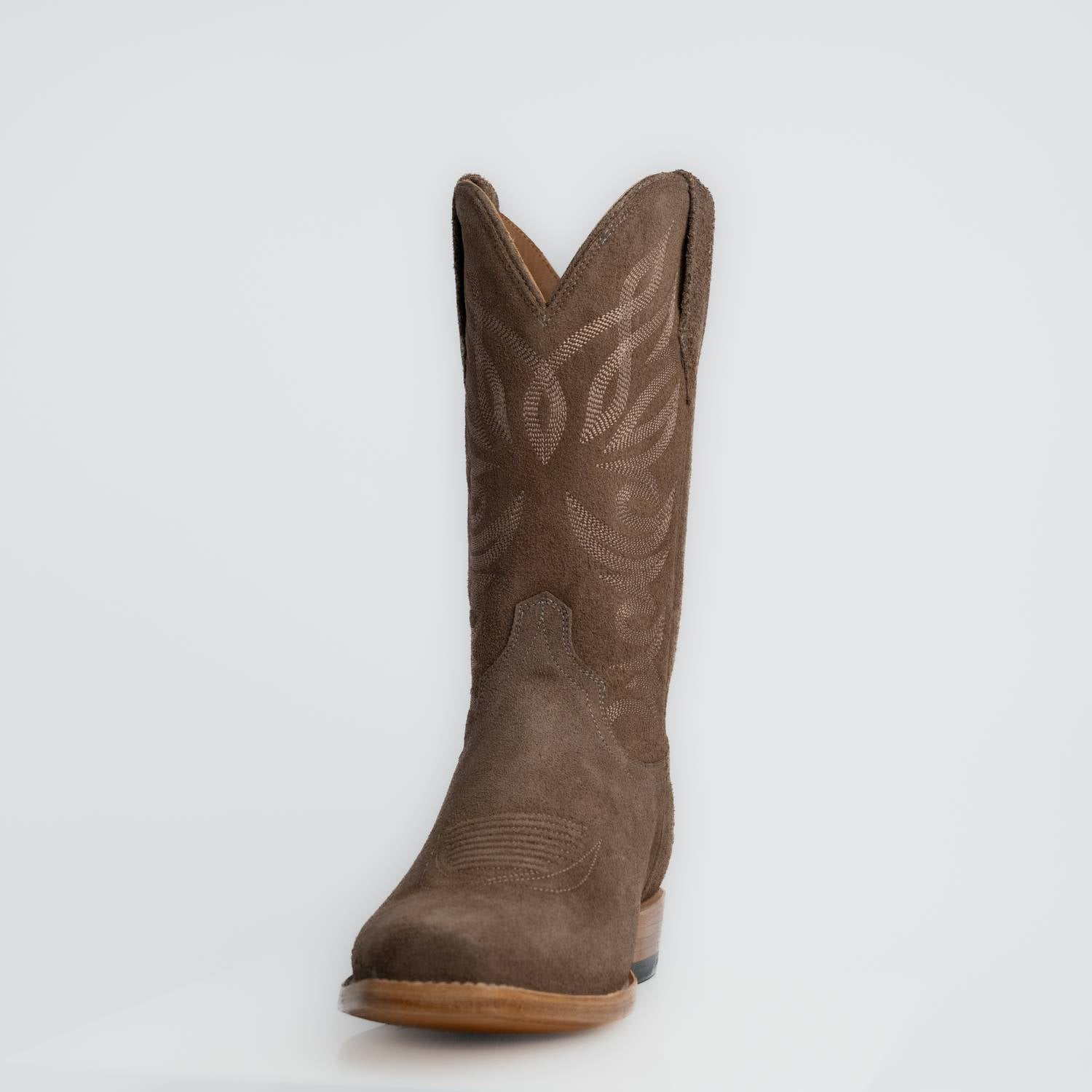 The Sterling | Men's Cowboy Boot | Premium Suede Leather | Gray