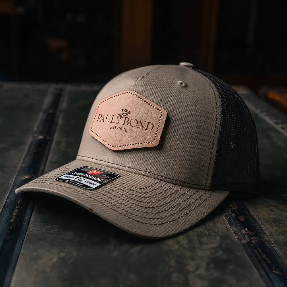 Khaki trucker hat sales