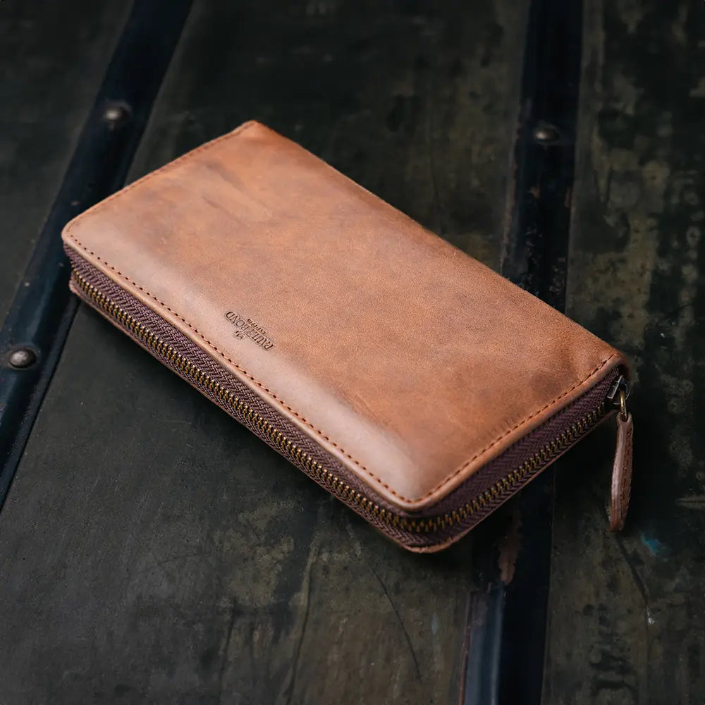 Women's Wallet | Oil Tanned Leather | Crazy – Paul Bond Women's Wallet | Oil Tanned Leather | Crazy – Paul Bond