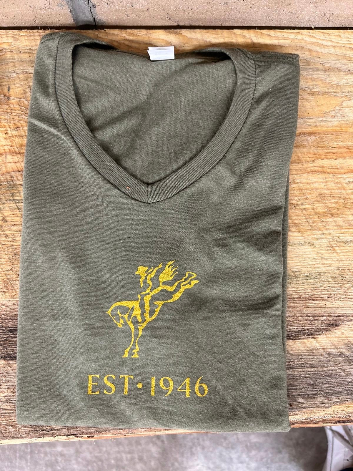 Paul Bond Unisex tee | Olive You Green