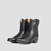 The Thistle | Women's Bootie | Natural Grain Calfskin Leather | Obsidian