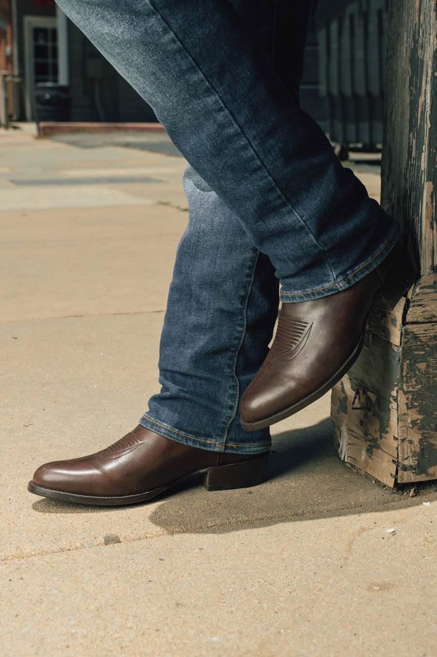 Bottes Style Western Homme - Cuir et Design Cow-boy Bottes Style Western Homme - Cuir et Design Cow-boy