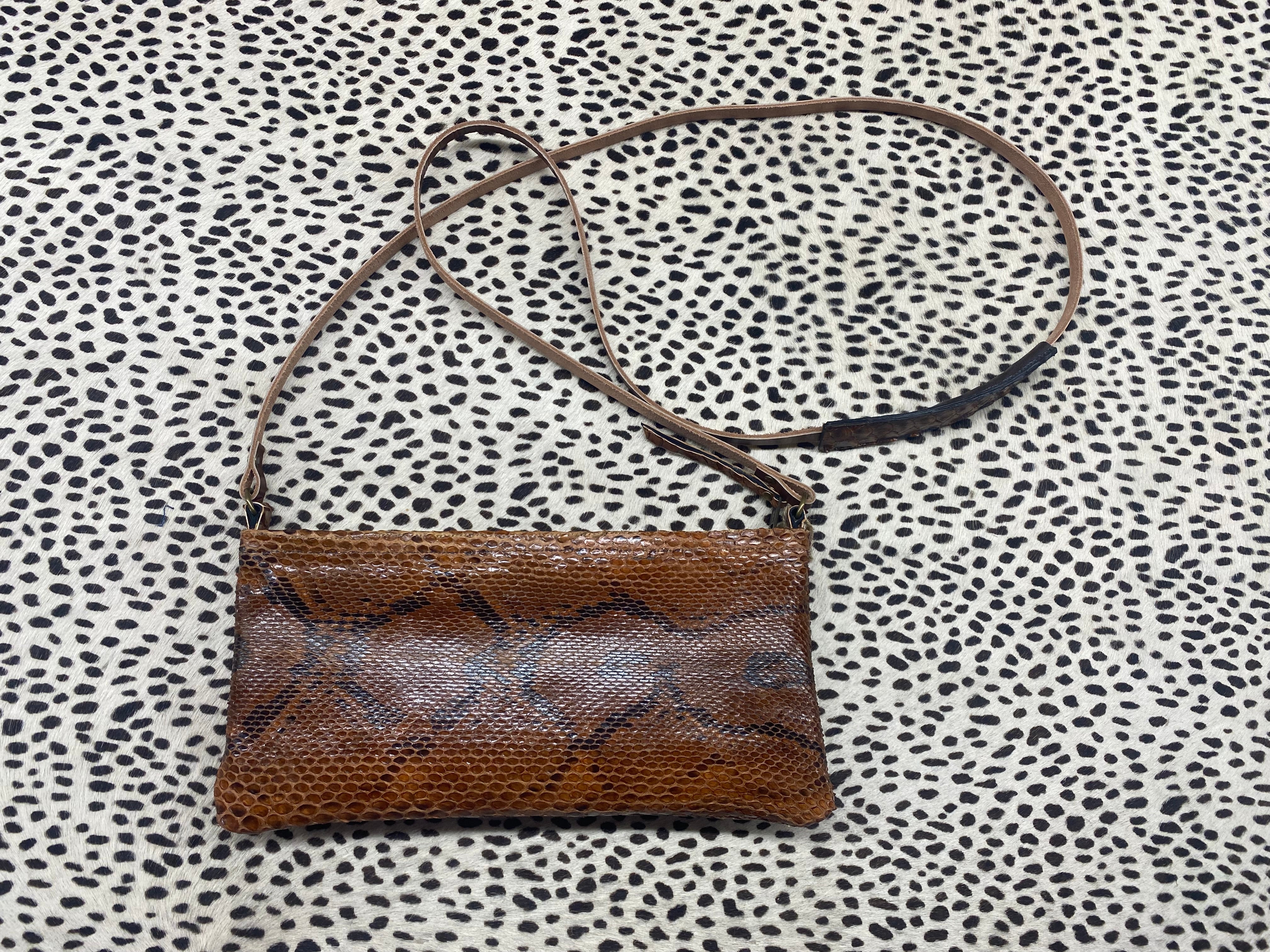 Snakeskin Crossbody