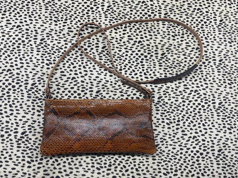 Snakeskin Crossbody