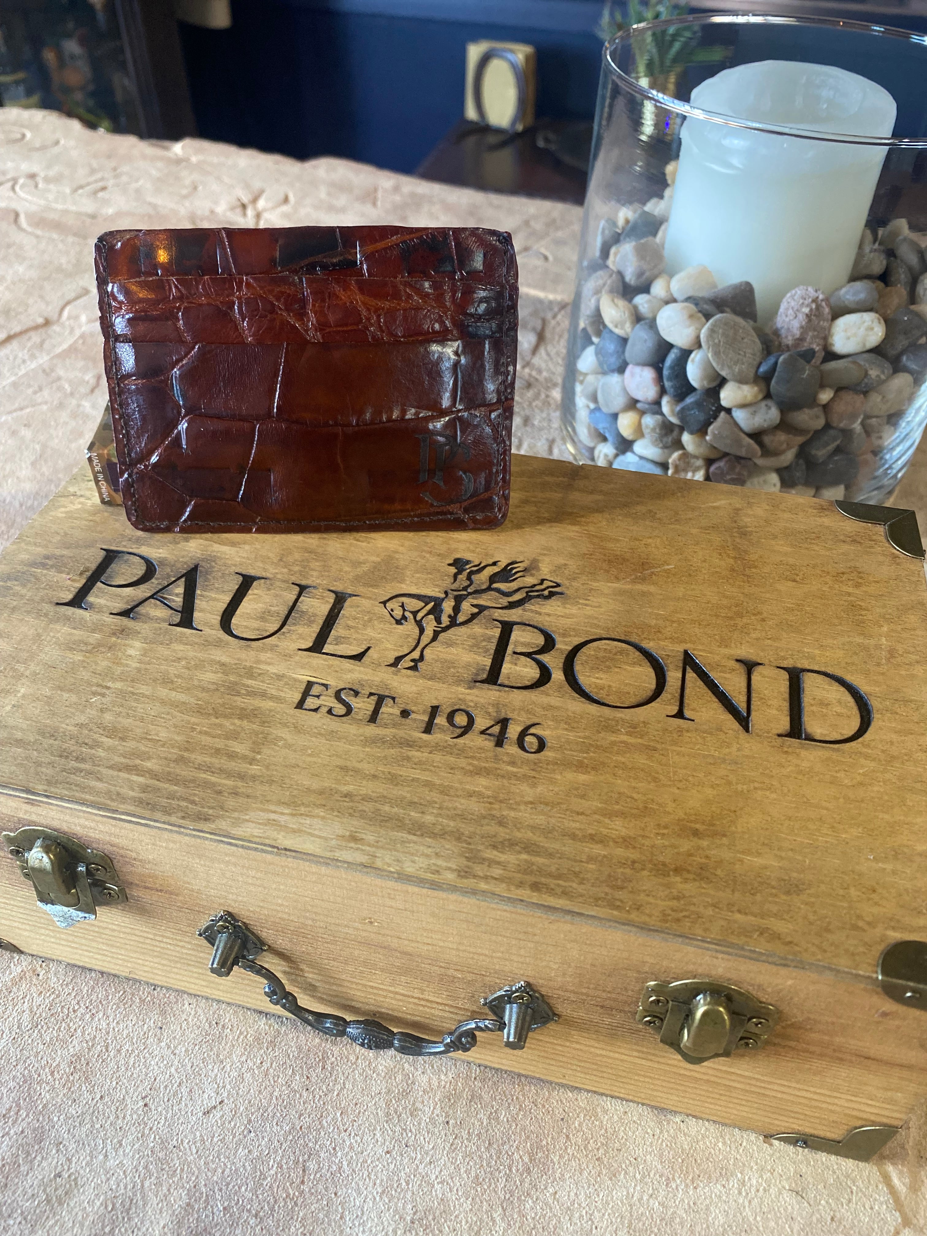 Crocodile Credit Card Sleeve