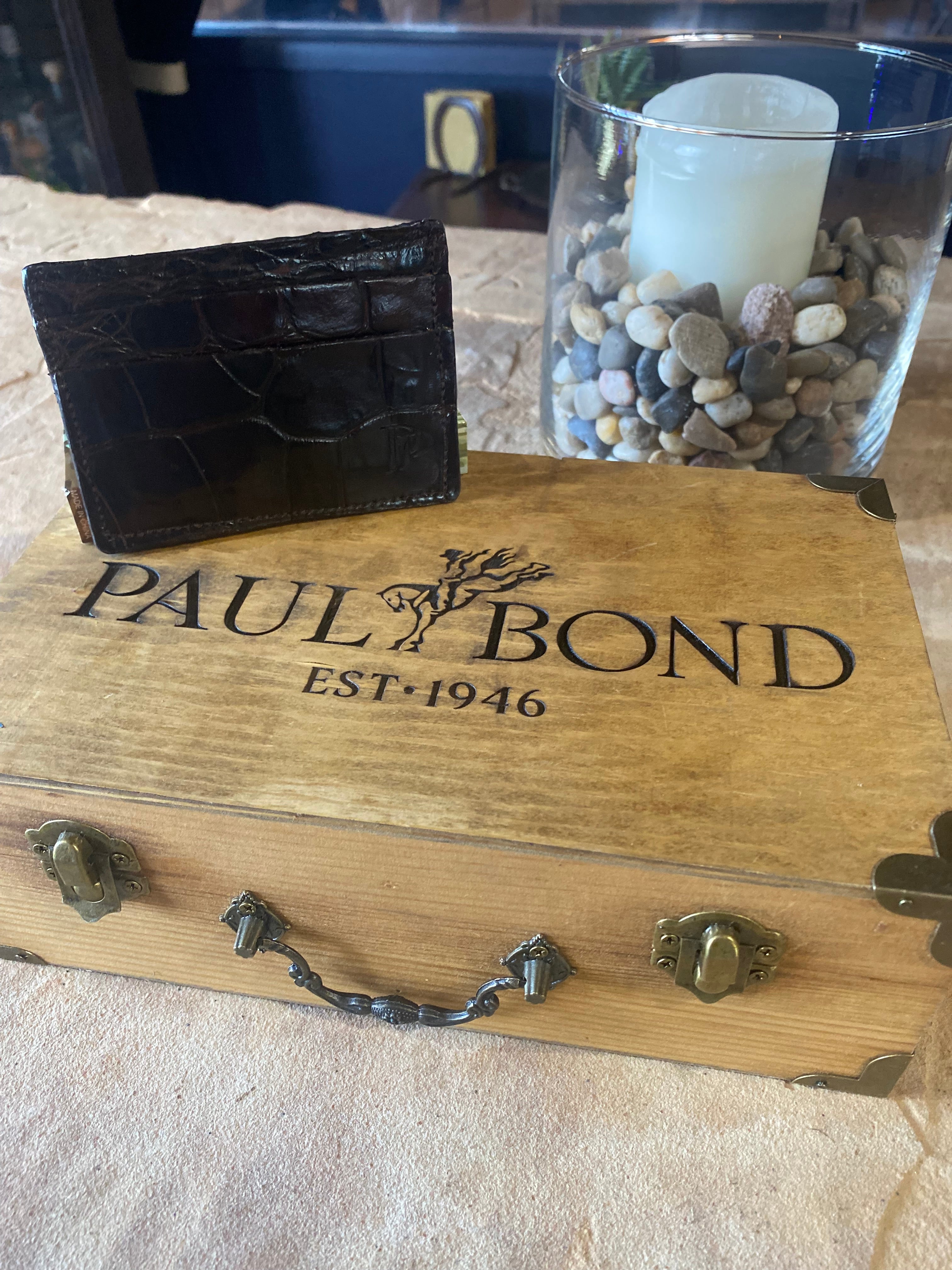 Crocodile Credit Card Sleeve