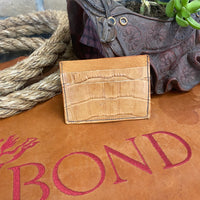 Crocodile Credit Card Sleeve