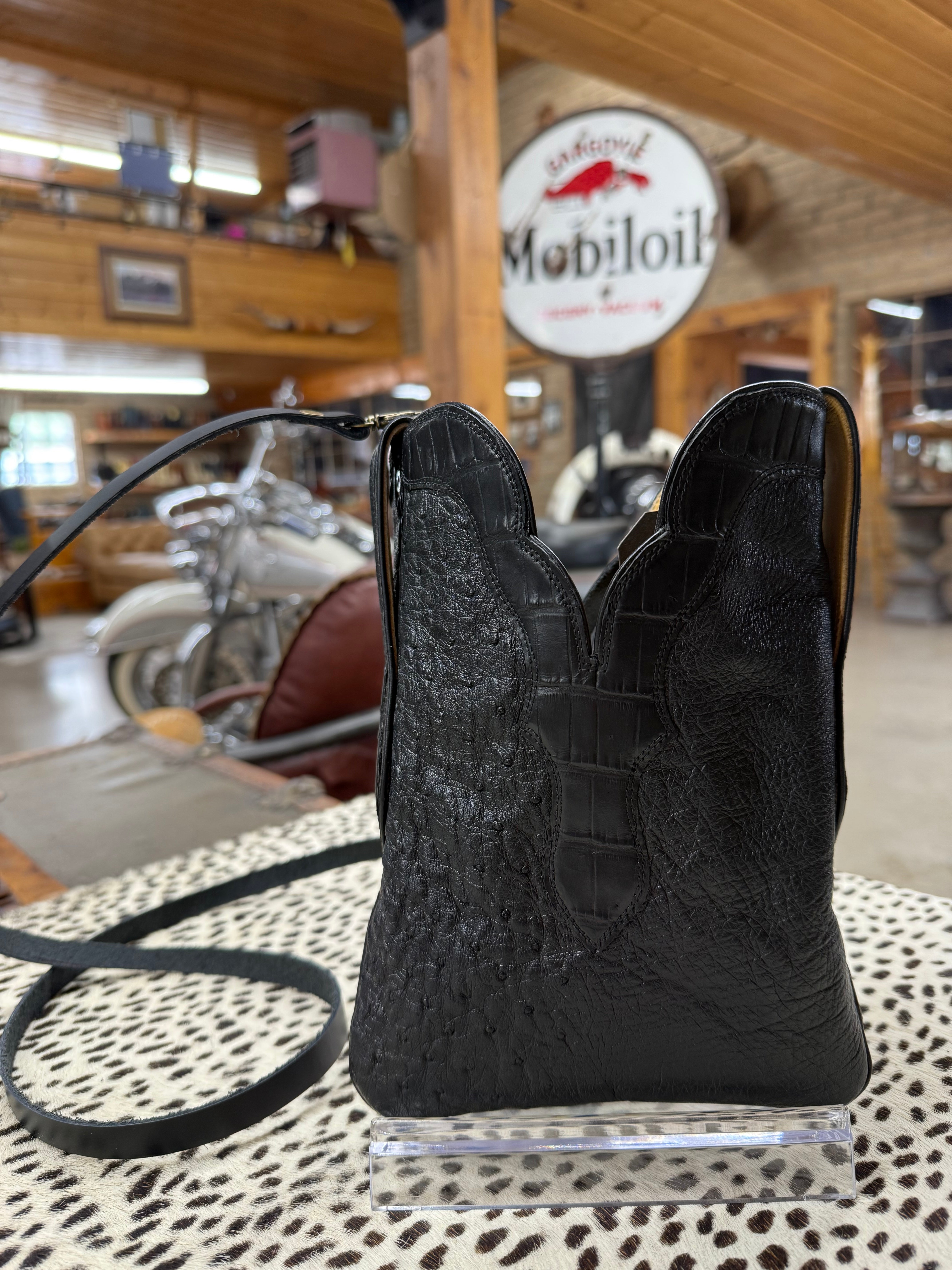 Cowboy Boot Purse Single Panel
