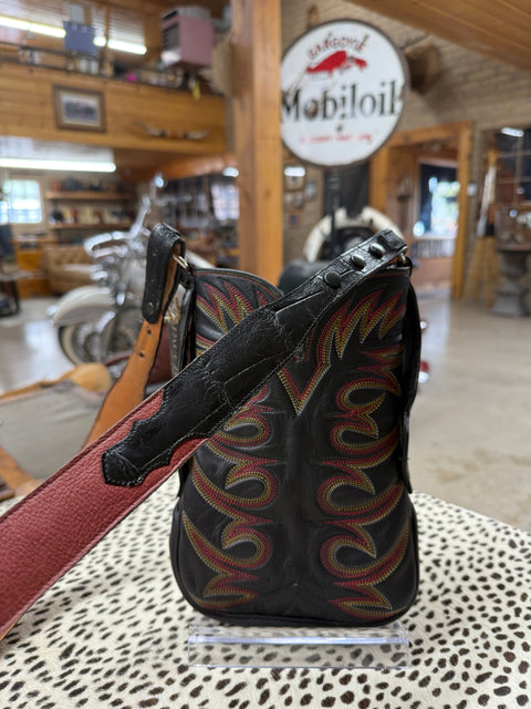 Black Cowboy Crossbody