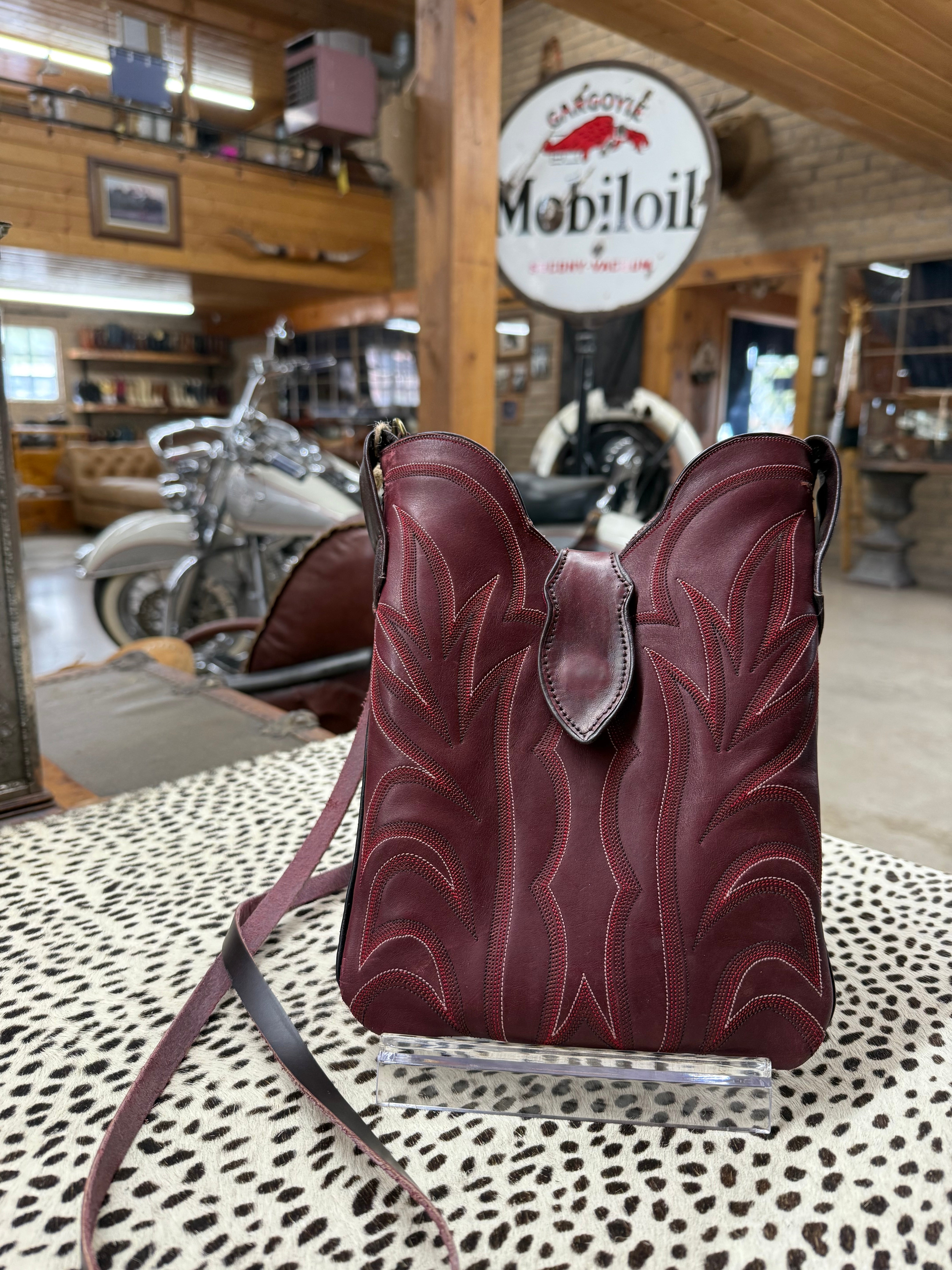 Red Cowboy Crossbody