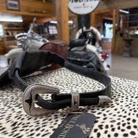 Black Cowgirl Fanny Pack in shark