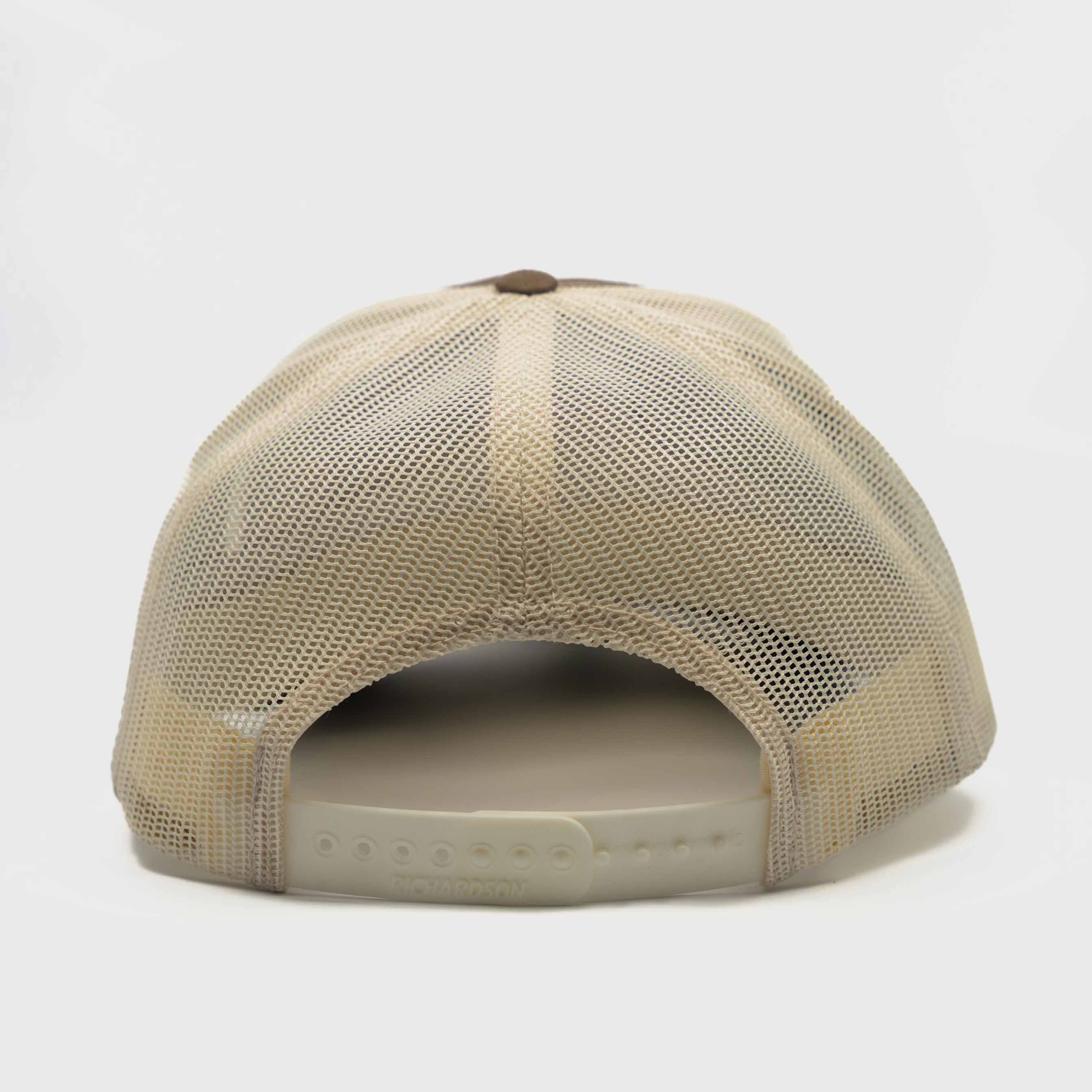 Trucker Hat | Chocolate Chip & Burch | Circular Monogram Logo Patch