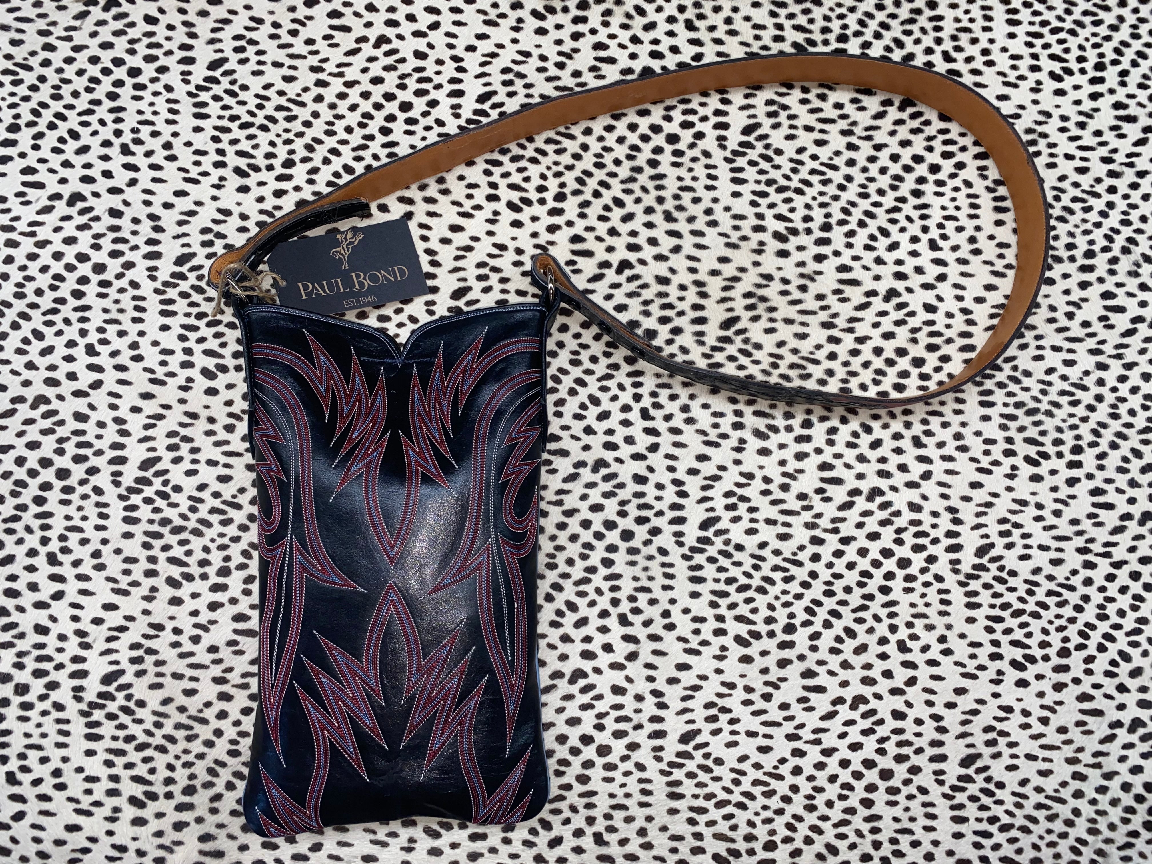 Stitched Top Panel Crossbody