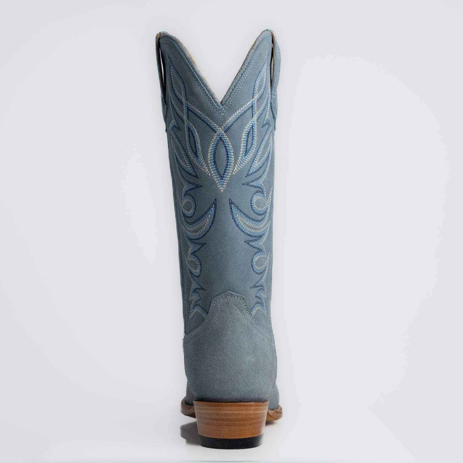 The Margaret | Women's Cowgirl Boot | Premium Suede Leather | Baby Blue