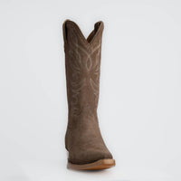 The Margaret | Women's Cowgirl Boot | Premium Suede Leather | Gray