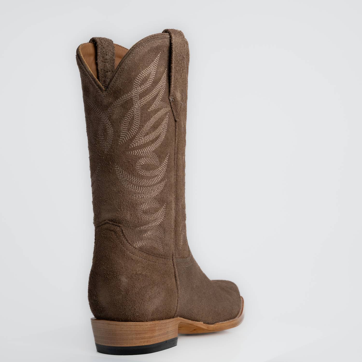 The Sterling | Men's Cowboy Boot | Premium Suede Leather | Gray