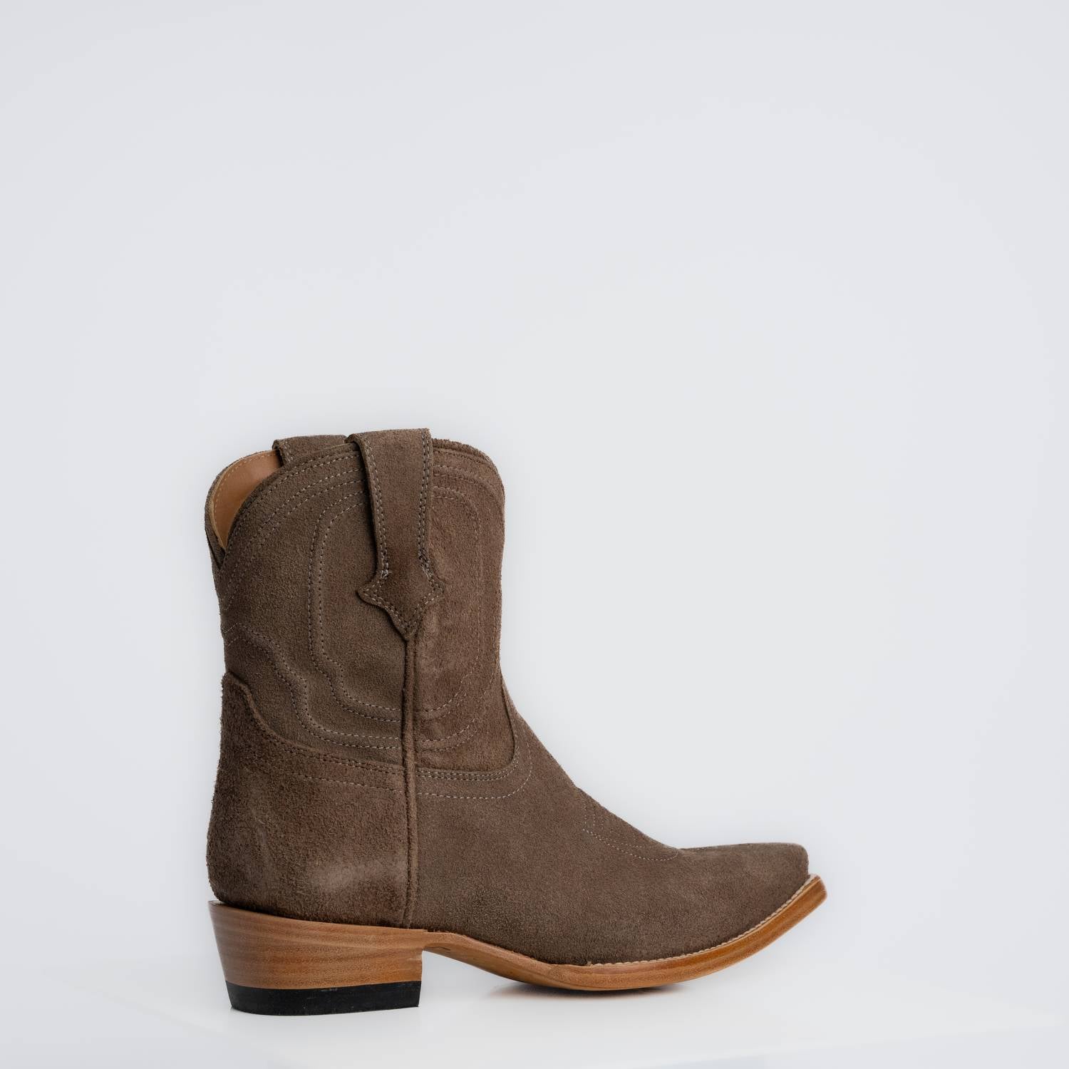 The Thistle | Women's Bootie | Premium Suede Leather | Gray