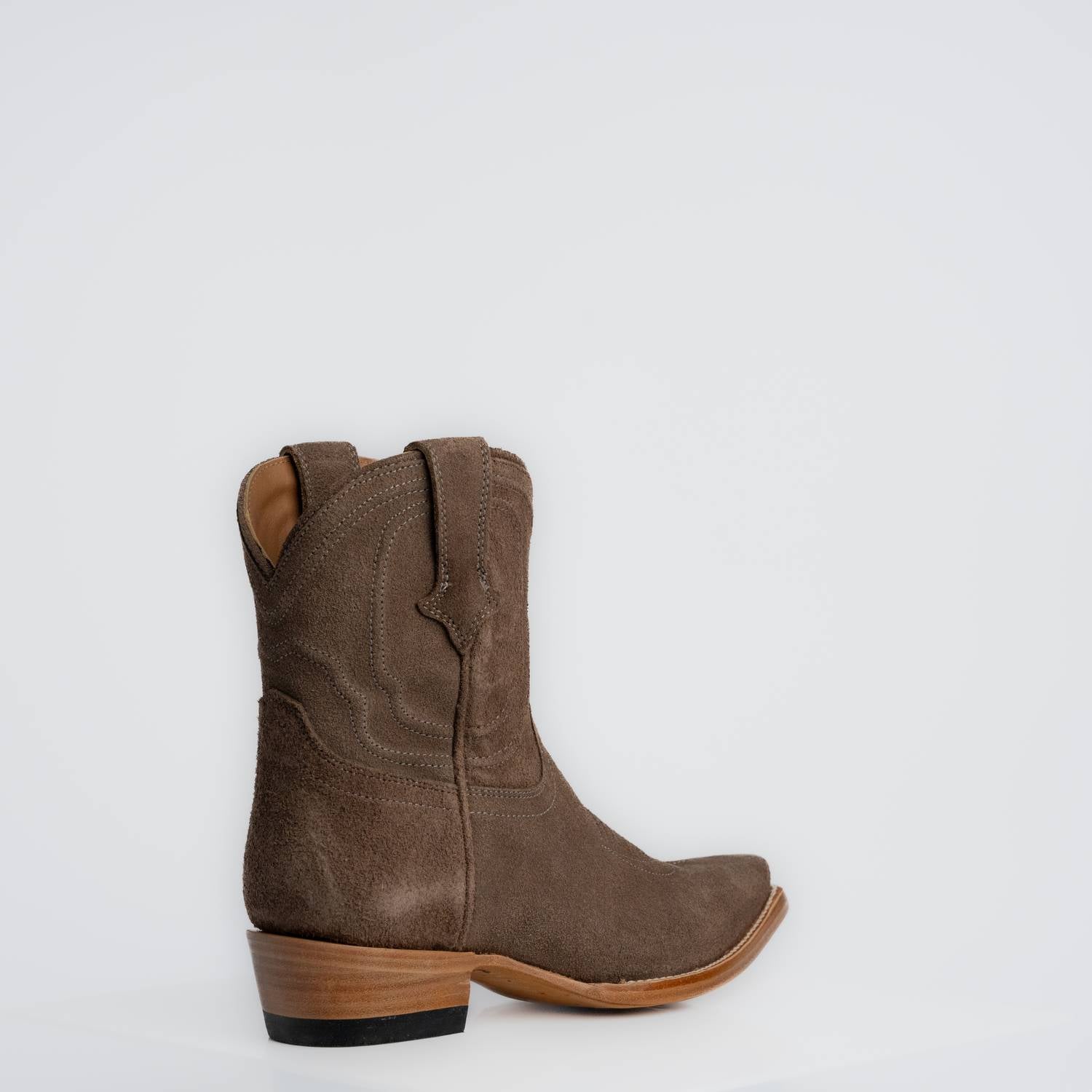 The Thistle | Women's Bootie | Premium Suede Leather | Gray