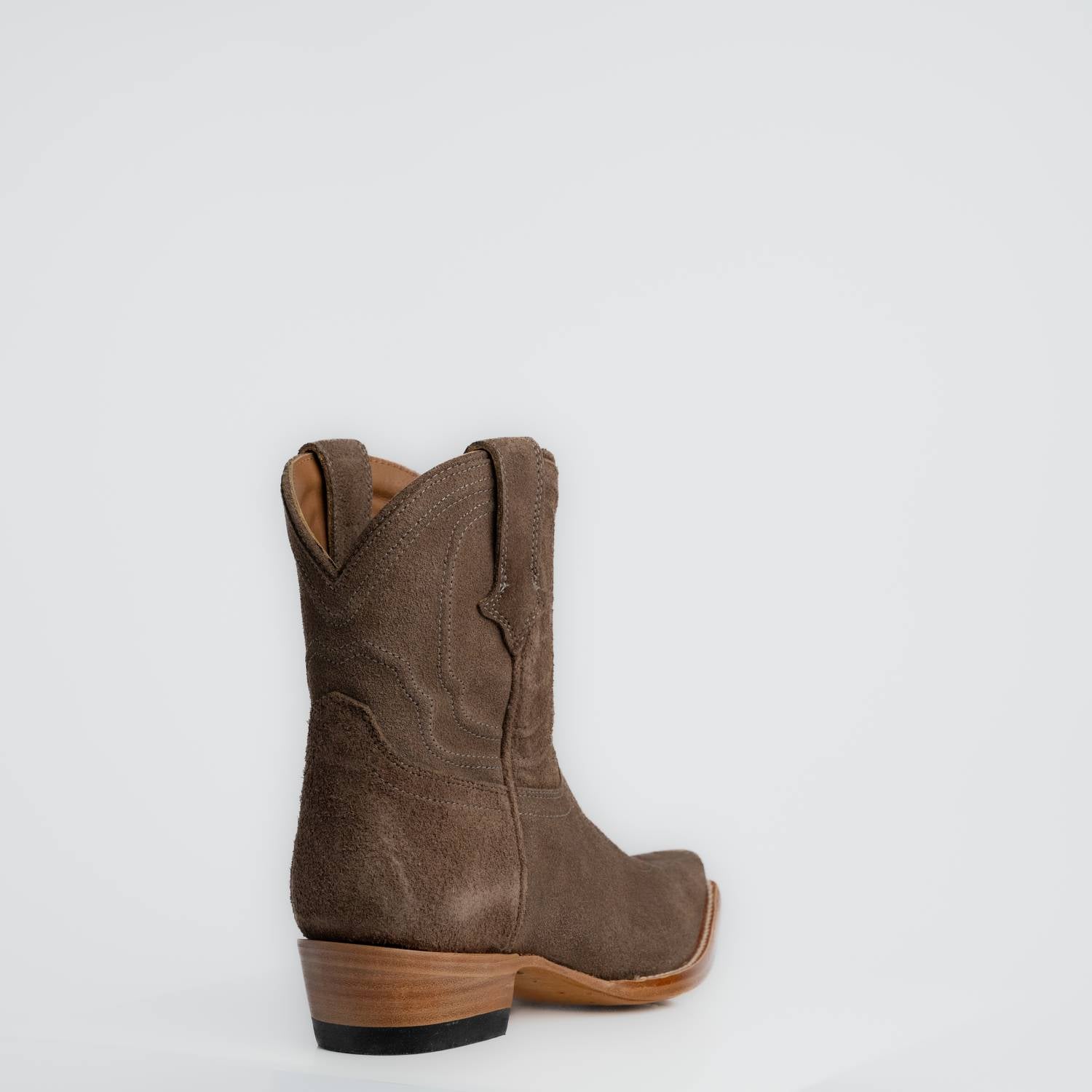 The Thistle | Women's Bootie | Premium Suede Leather | Gray
