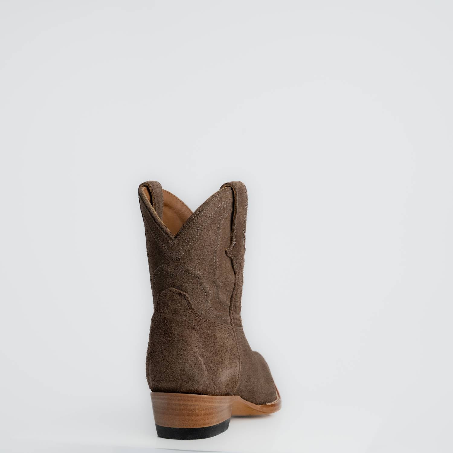 The Thistle | Women's Bootie | Premium Suede Leather | Gray