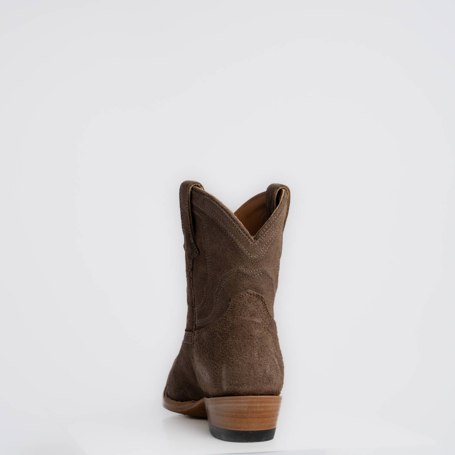 The Thistle | Women's Bootie | Premium Suede Leather | Gray