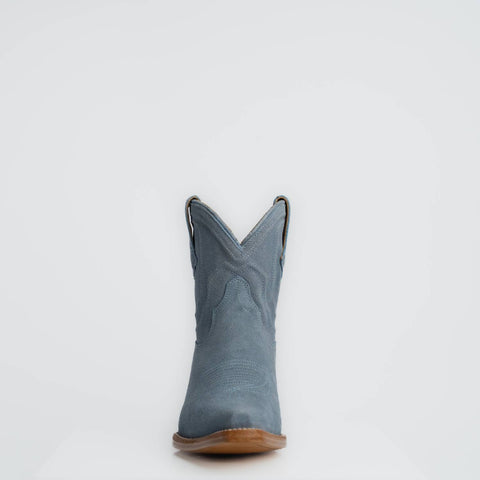 The Thistle | Women's Bootie | Premium Suede Leather | Baby Blue