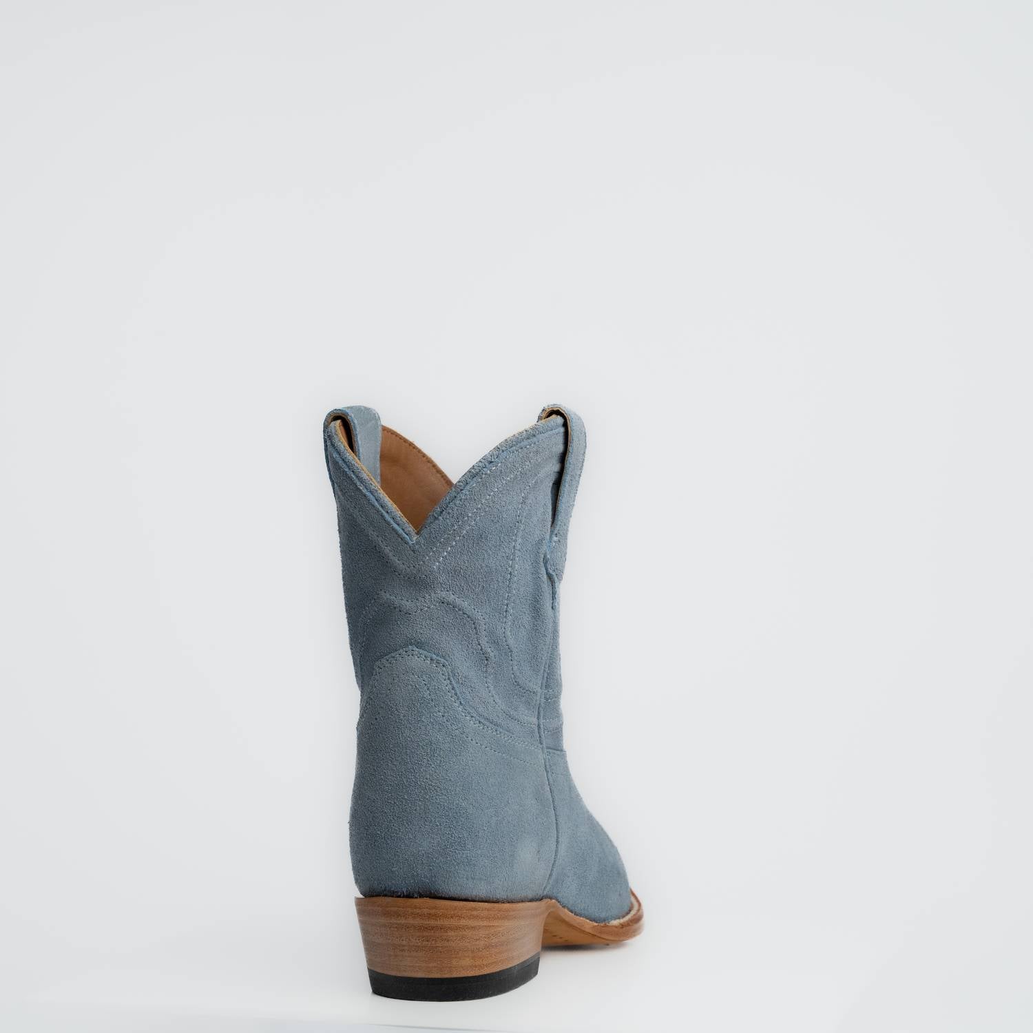 The Thistle | Women's Bootie | Premium Suede Leather | Baby Blue