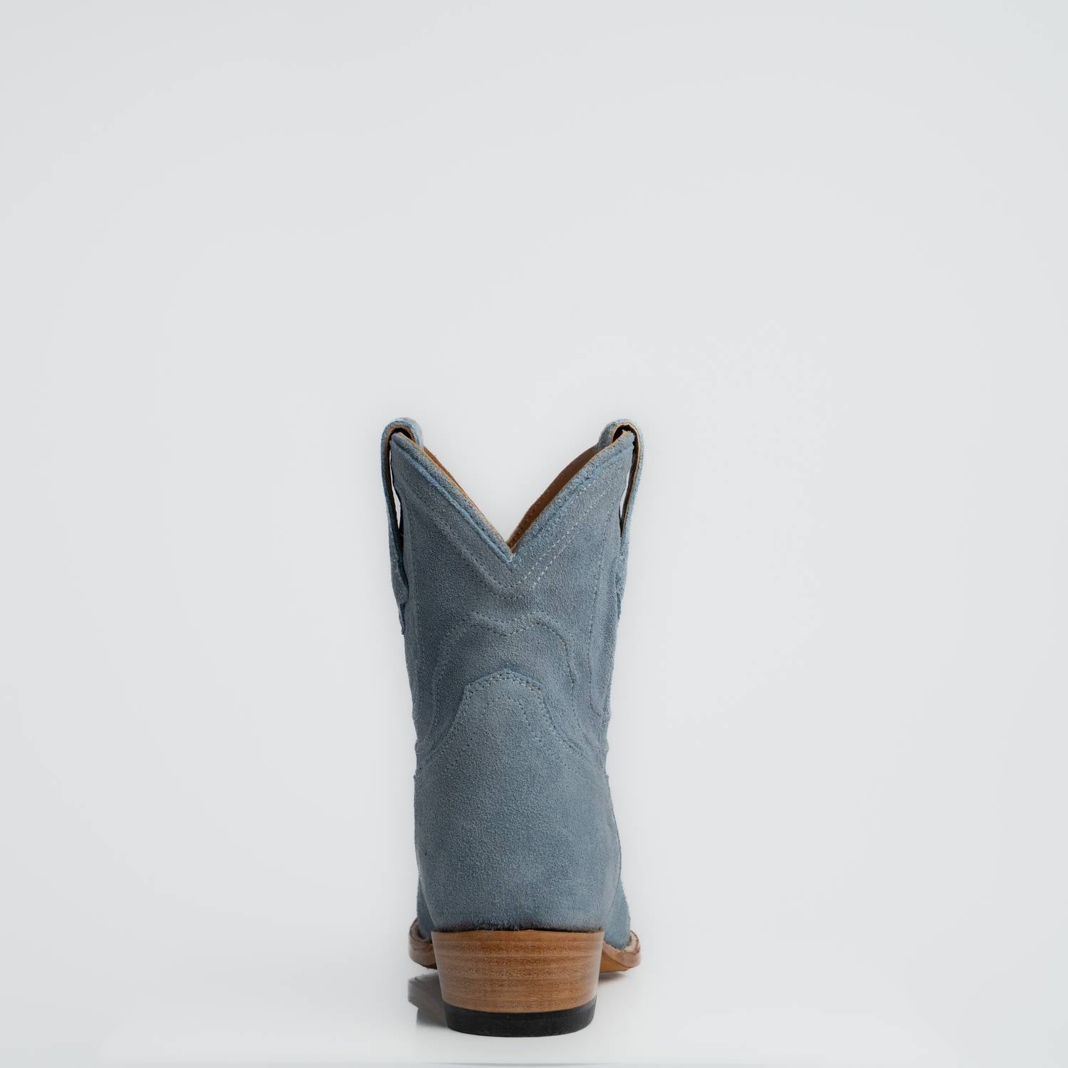 The Thistle | Women's Bootie | Premium Suede Leather | Baby Blue