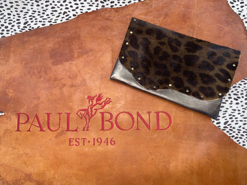 Animal Print Clutch