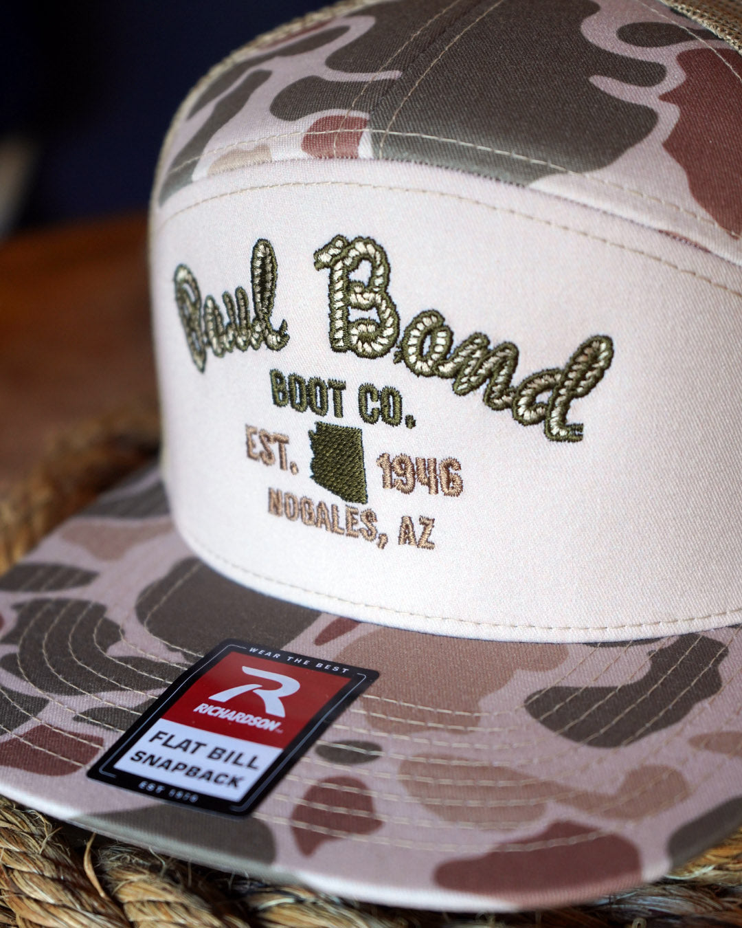 Camo Paul Bond Trucker Hat