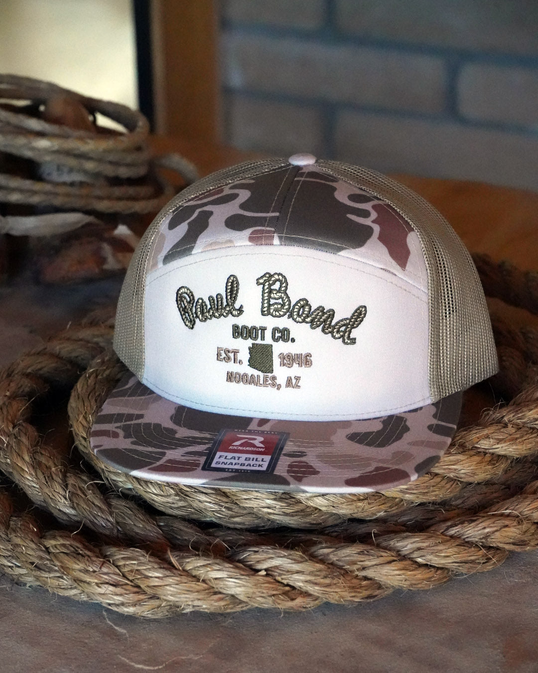 Camo Paul Bond Trucker Hat