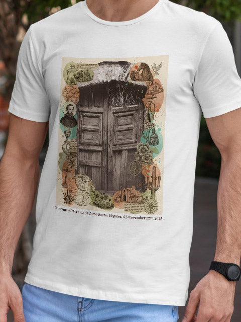Padre Kino Tomb Doors Unveiling Tee – Limited Commemorative Edition