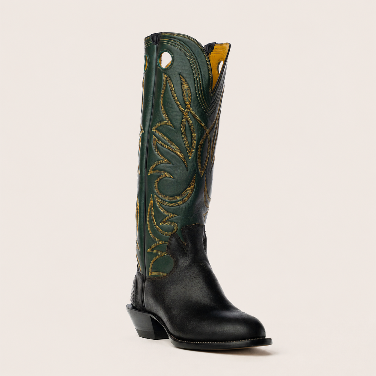 The Rancher Black - Forest Green