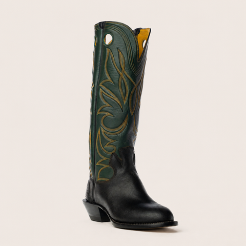 The Rancher Black - Forest Green