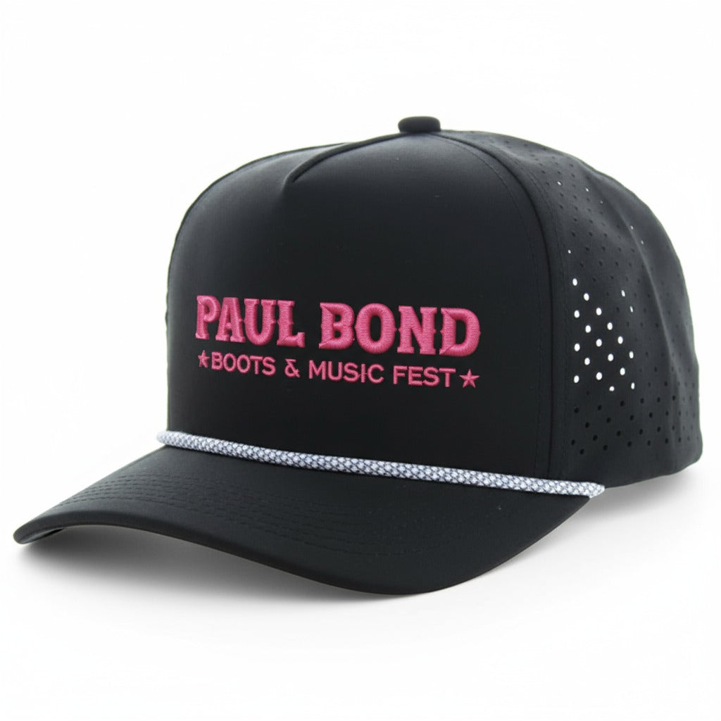 Paul Bond Boot Festival Commemorative Cap – 804DR Perforated Rope Hat
