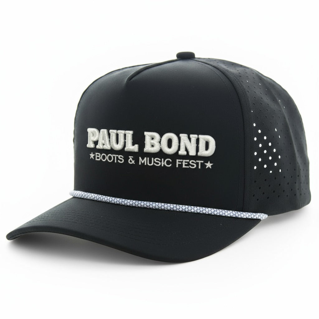 Paul Bond Boot Festival Commemorative Cap – 804DR Perforated Rope Hat