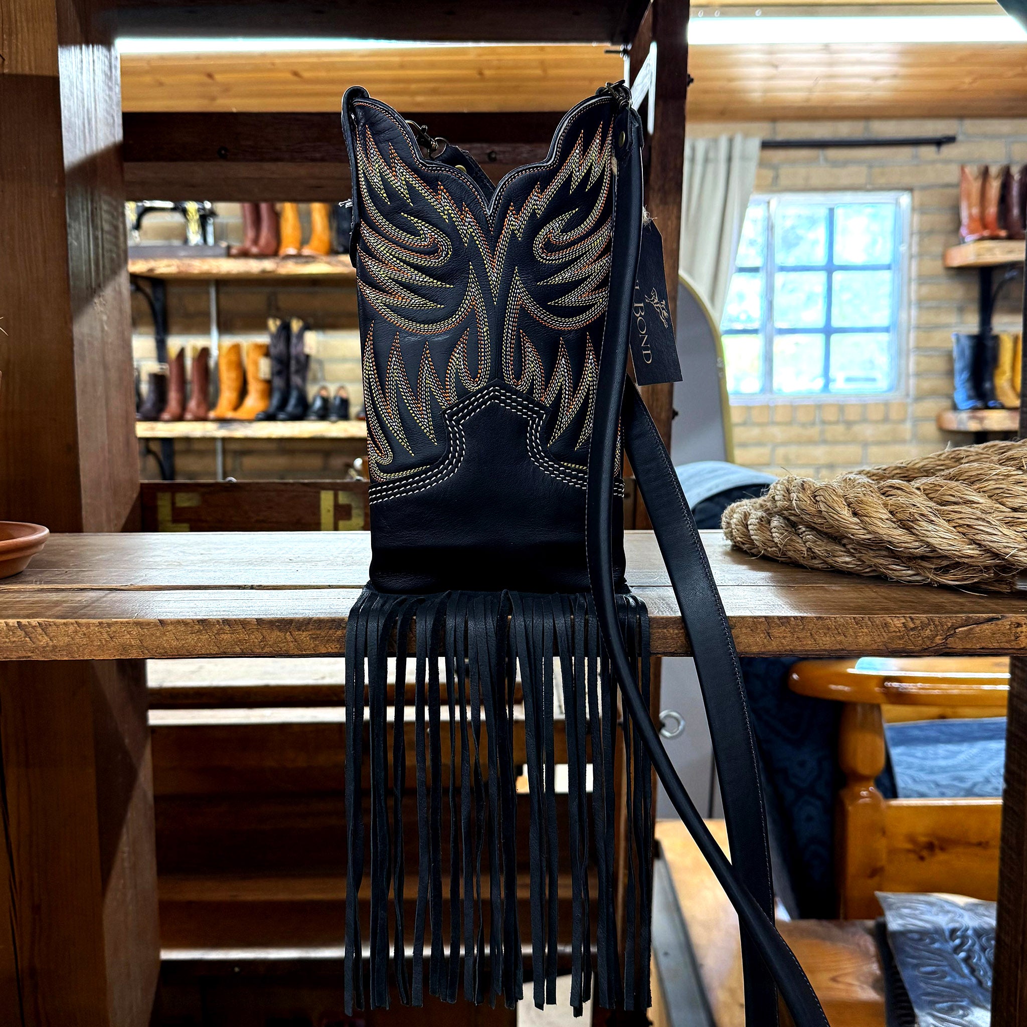 The Desert Fire Fringe Purse