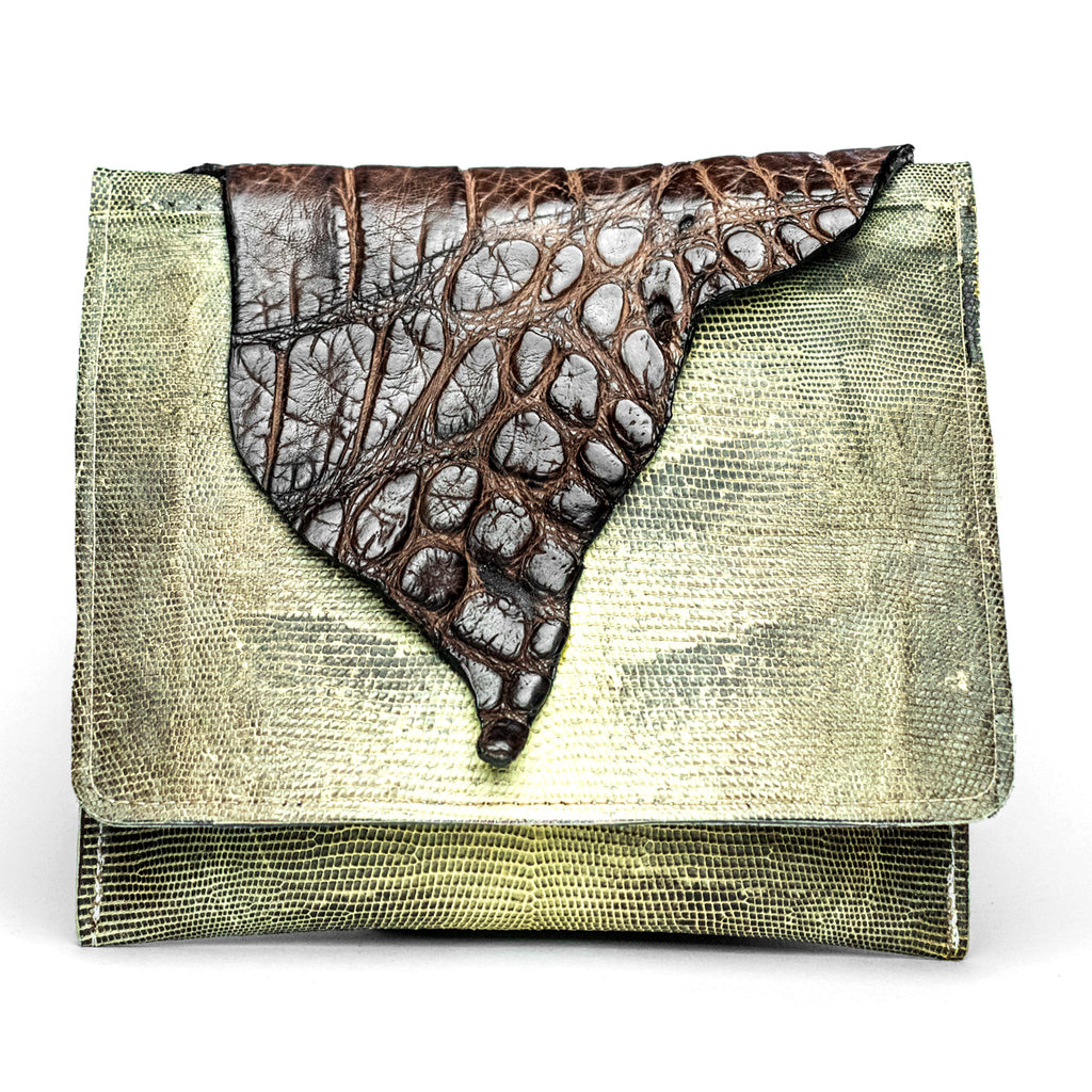 The Gila Ridge Iguana & Alligator Purse