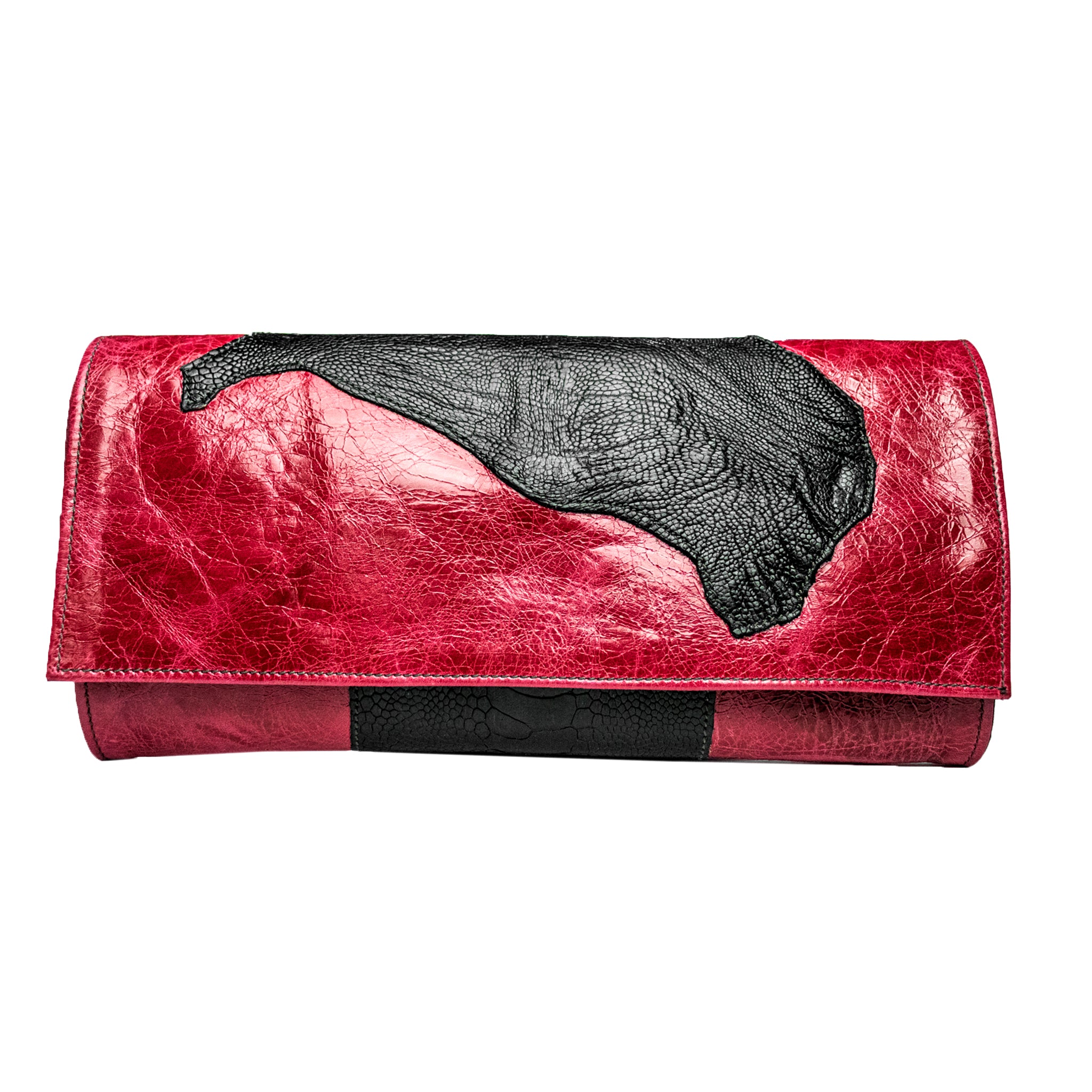 The Midnight Rose Clutch