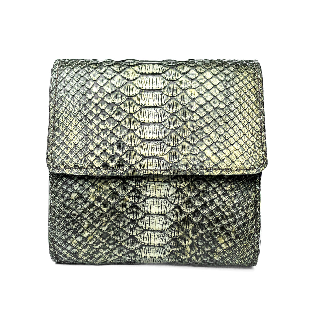The Nogales Python Pouch | Natural