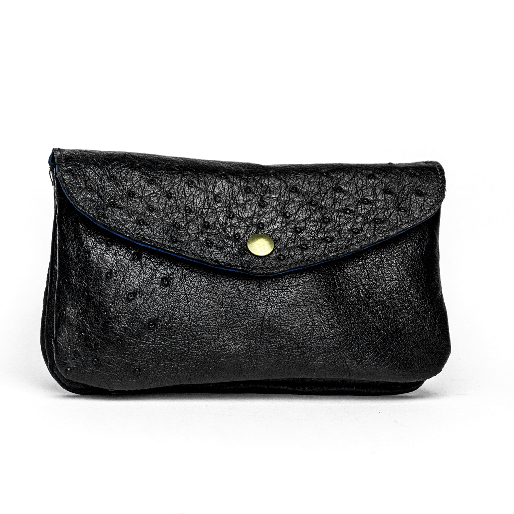 The Ostrich Pouch | Black