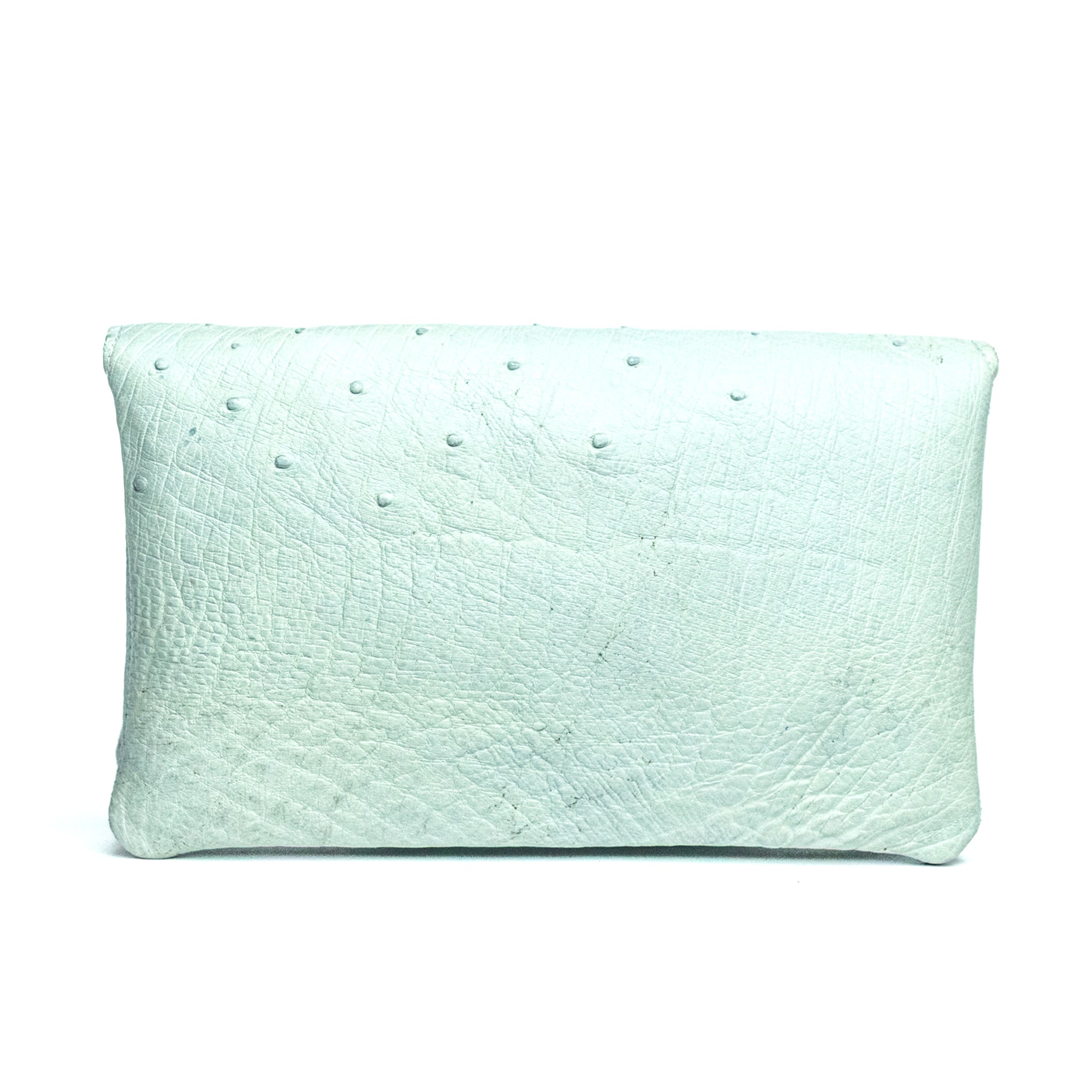 The Ostrich Pouch | White
