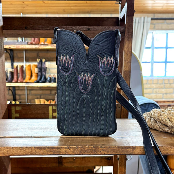 The Midnight Tulip Cowboy Purse